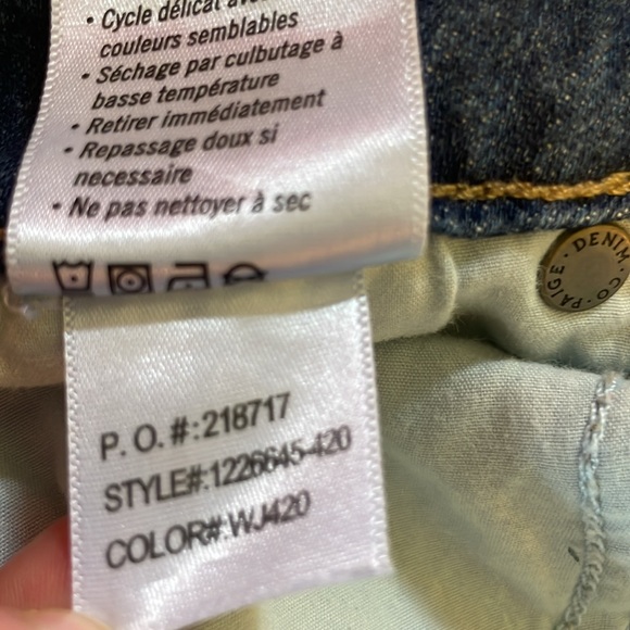 Paige Distressed Denim Shorts - Picture 10 of 10